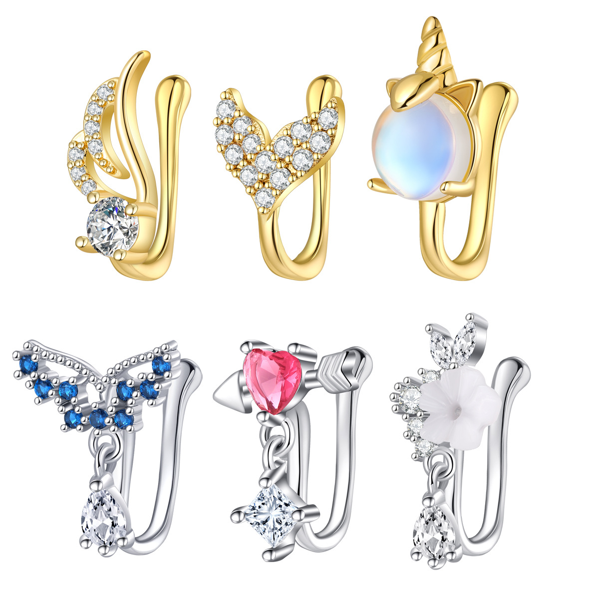 Body Jewelry Nose - Fake Nose Piercing Jewelry High Quality