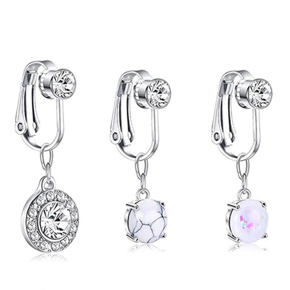 Fashion Women Clip On Earrings - Body Jewelry Earrings recension och pris