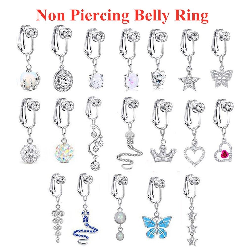 Fashion Women Clip On Earrings - Body Jewelry Earrings recension och pris