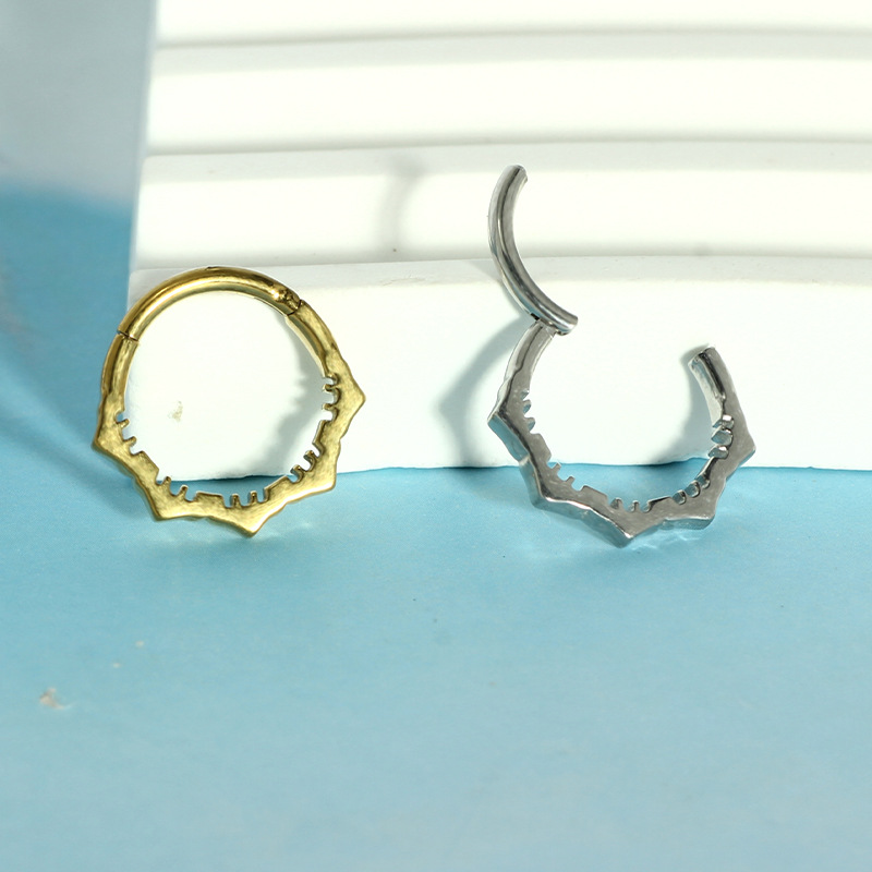 Nose Hoop Earrings Metal Nose  - Body Jewelry Earrings recension och pris