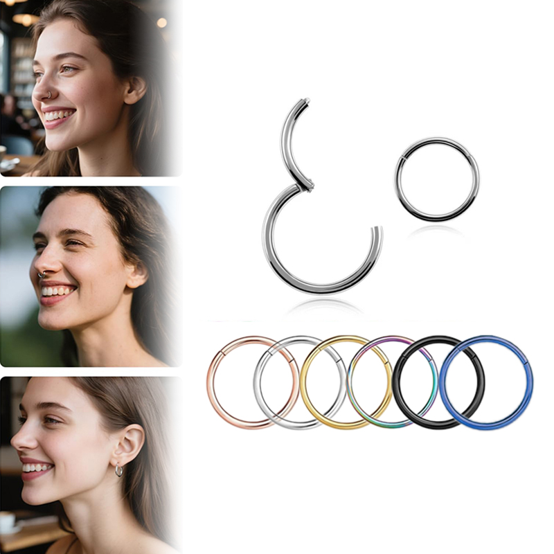16G 316L Surgical Steel Hinged - Body Jewelry Earrings recension och pris