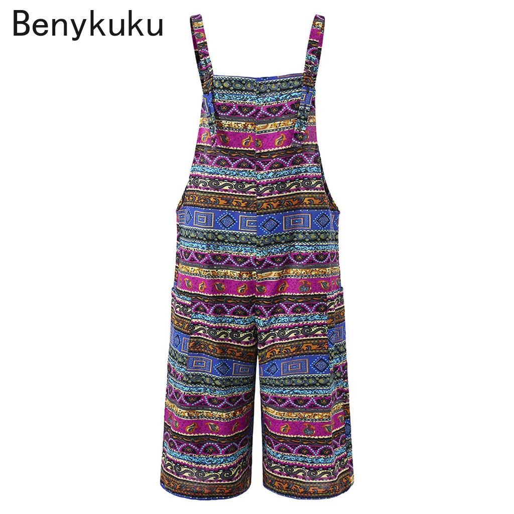 Bohemian Striped Jumpsuits Wom - Body Jewelry Plus recension och pris