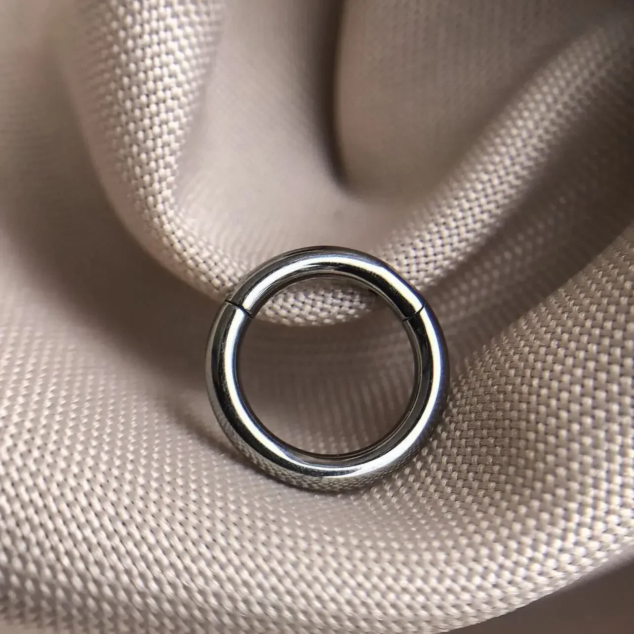 G23 Titanium Nose Ring 14G 16G - Septum Clicker Ring recension och pris