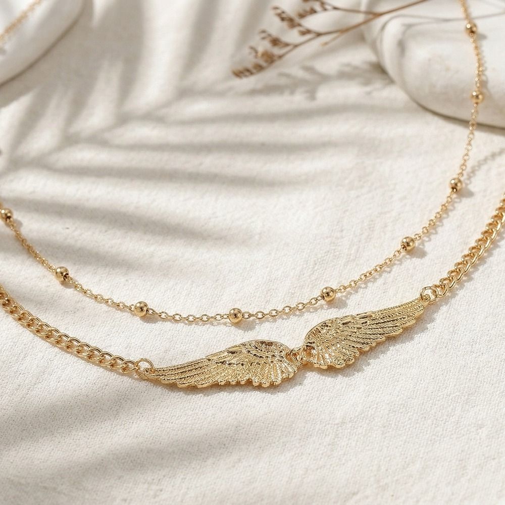 Gift Elegant Double Layer Wing - Body Jewellery recension och pris