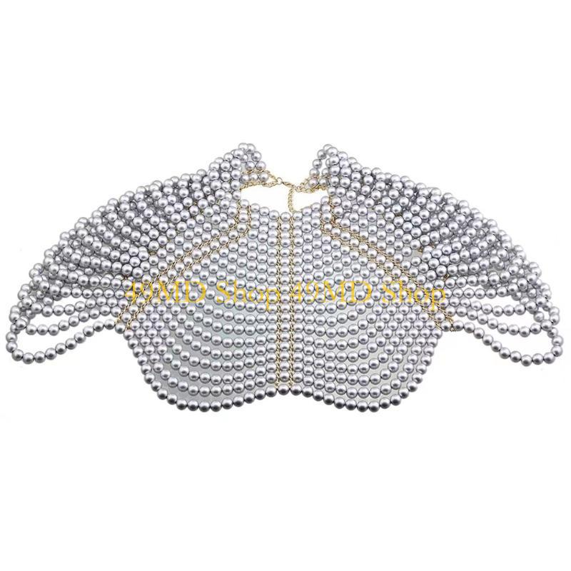 49MD Elegant Women Shawl Multi - Body Chain Jewelry recension och pris