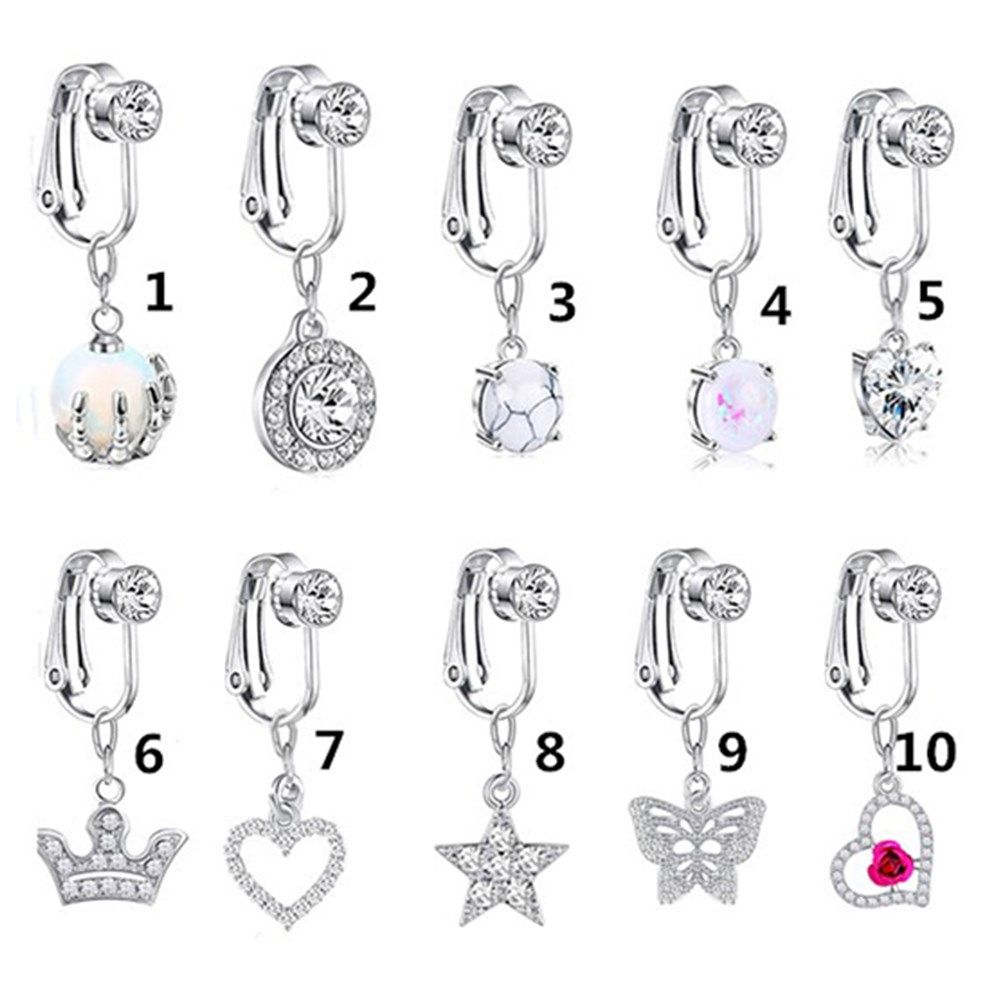 Accessories Clip On Earrings C - Body Jewelry Earrings recension och pris