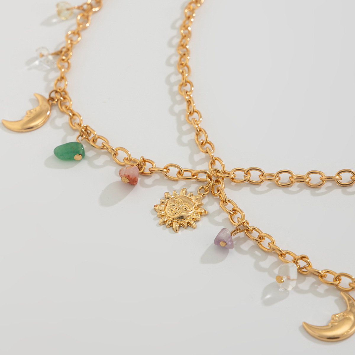 Boho Star Moon Sun Pendant Wai - Body Chain Jewelry recension och pris