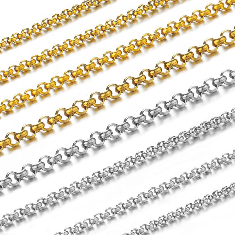 1 Meter 2-4mm Stainless Steel  - Body Chain Jewelry recension och pris