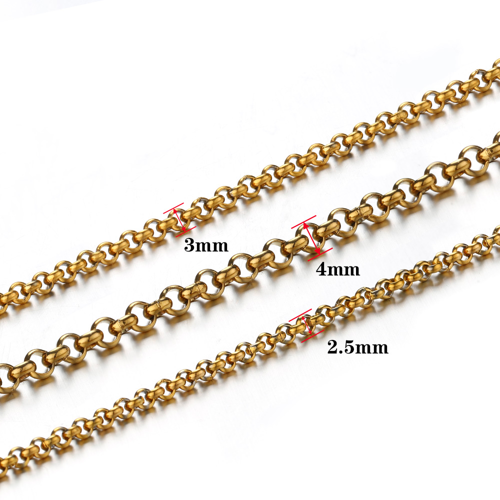 1 Meter 2-4mm Stainless Steel  - Body Chain Jewelry recension och pris