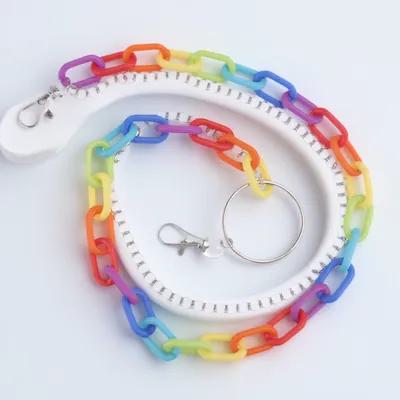 1Pcs Rainbow Color Waist Chain - Body Jewelry Ideas recension och pris