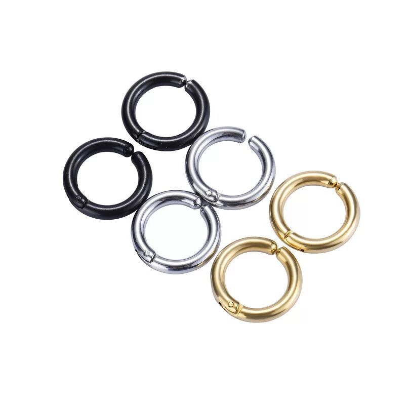 2/6Pcs Fake Huggie Hoop Earrin - Body Jewelry Earrings recension och pris