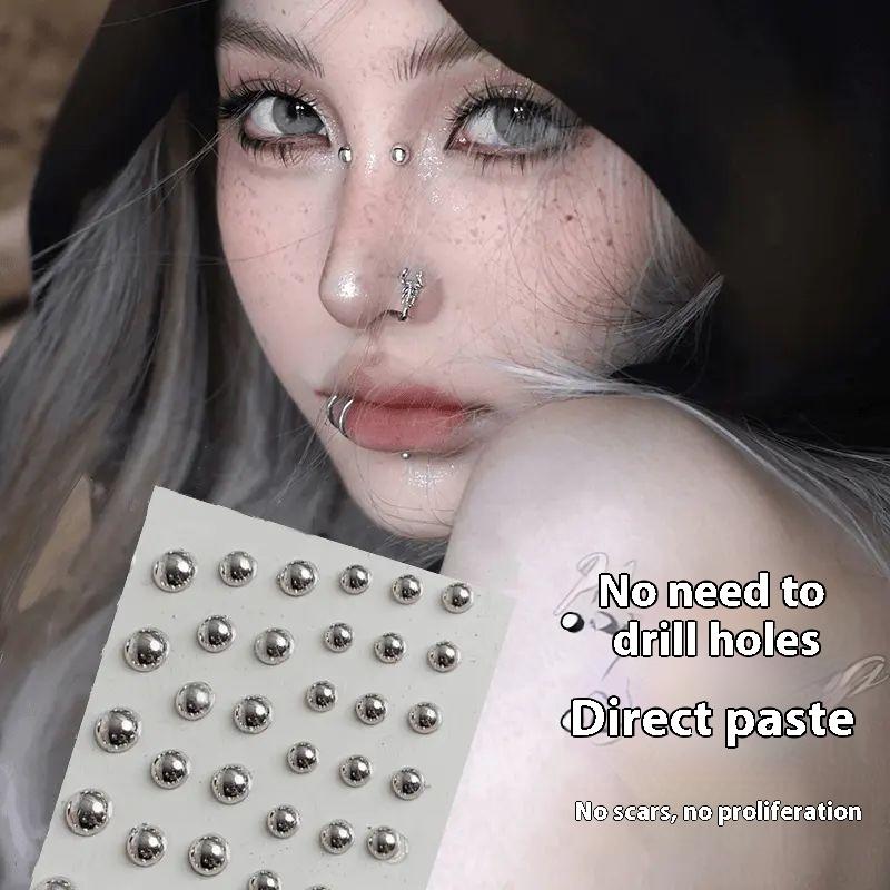 321pcs Non Piercing Lip Studs  - Body Jewelry Nose recension och pris