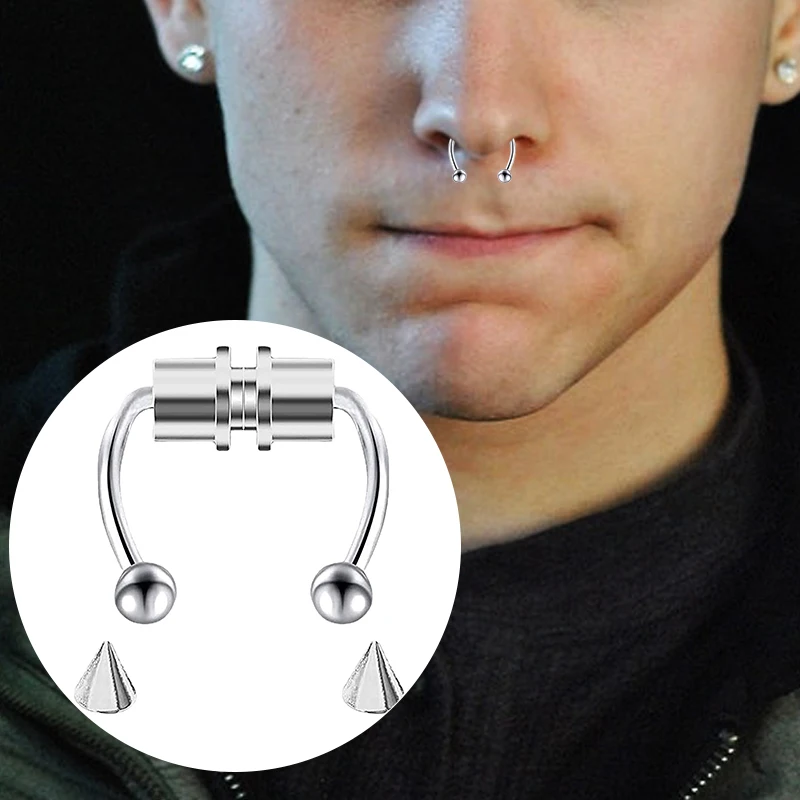 Fake Piercing Nose Ring Hoop S - Body Jewelry Nose recension och pris