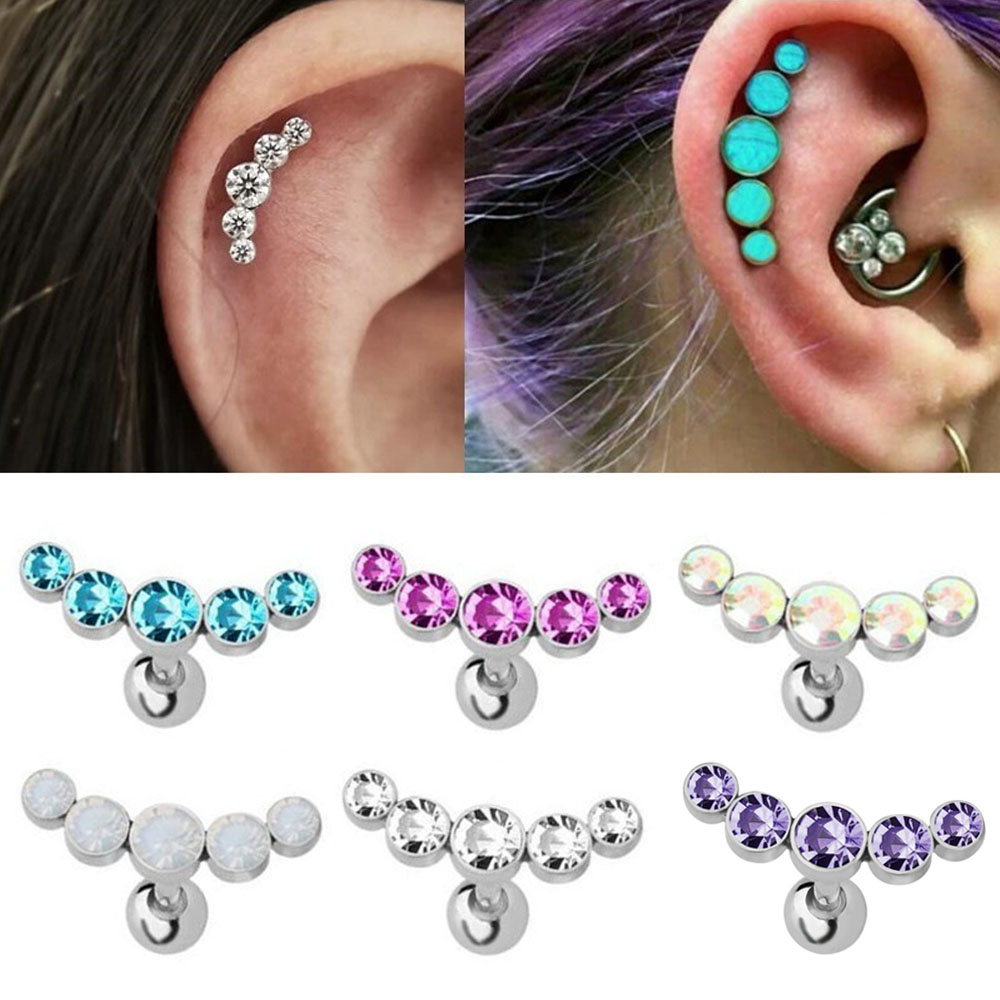 1Pcs Fashion 16G Stainless Ste - Body Jewelry Earrings recension och pris
