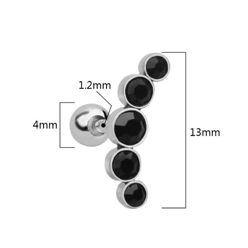 1Pcs Fashion 16G Stainless Ste - Body Jewelry Earrings recension och pris