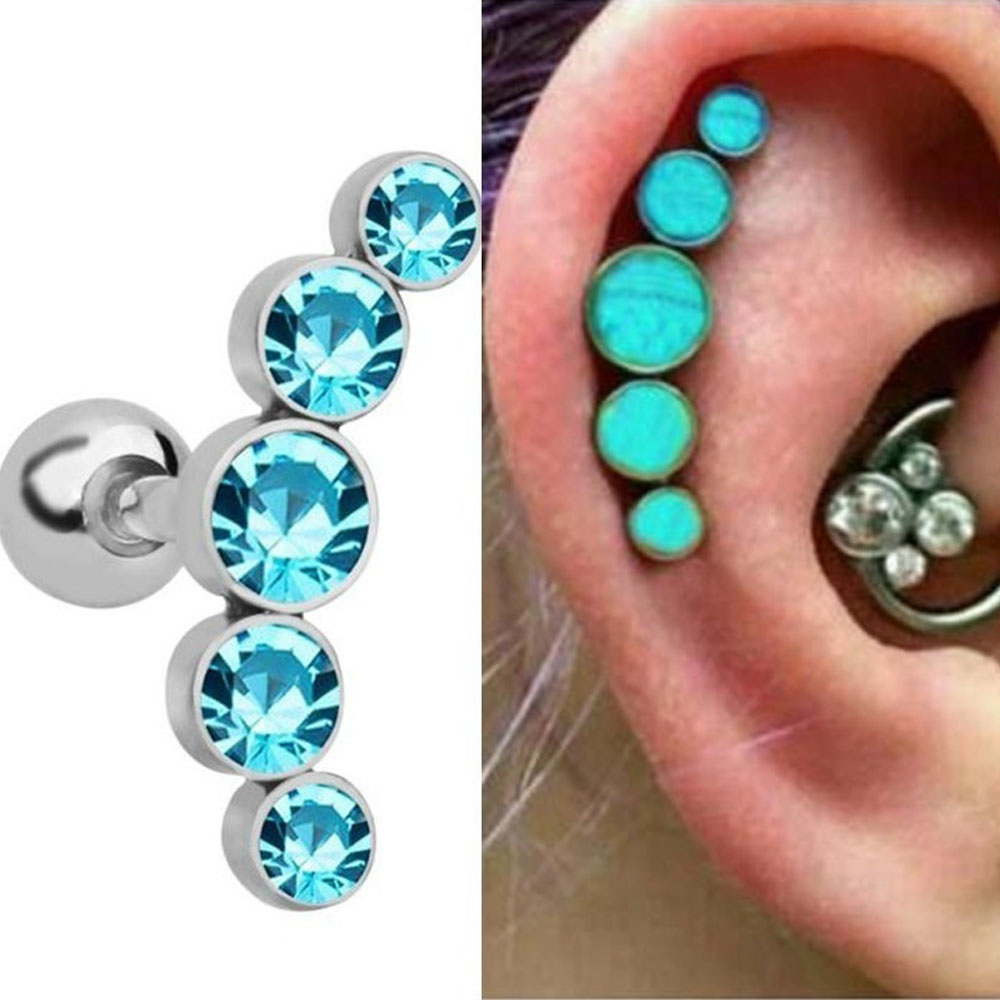 1Pcs Fashion 16G Stainless Ste - Body Jewelry Earrings recension och pris