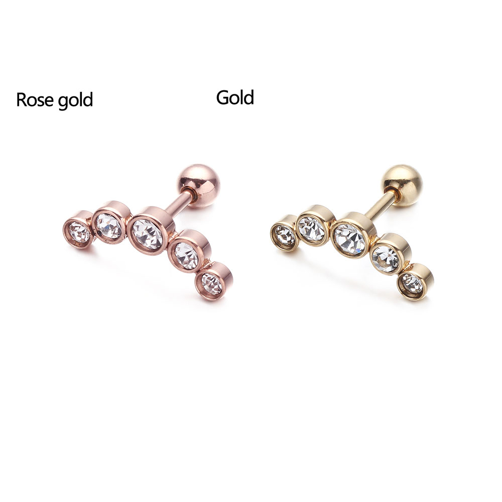 1Pcs Fashion 16G Stainless Ste - Body Jewelry Earrings recension och pris