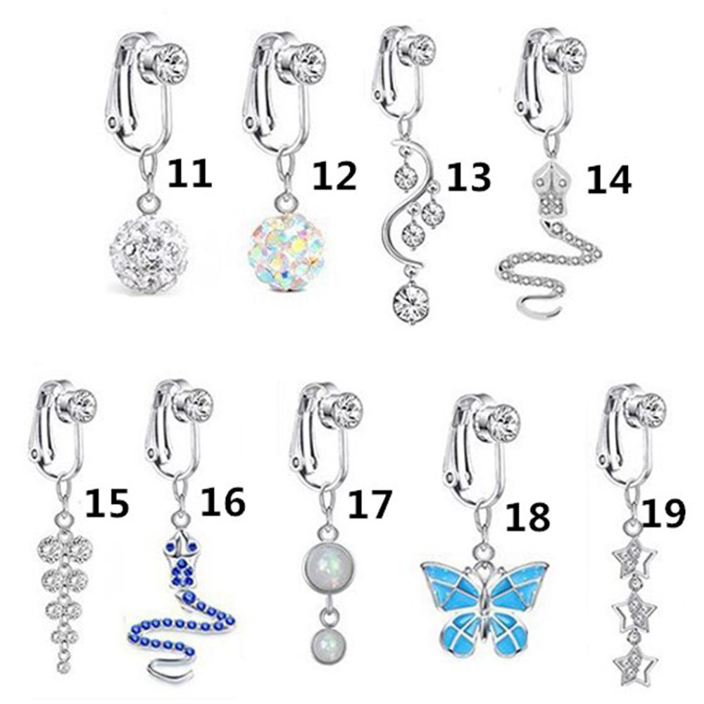 Accessories Women Clip On Earr - Body Jewelry Earrings recension och pris