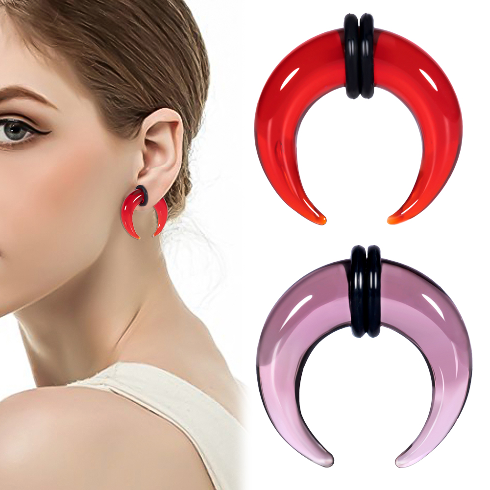 Doearko 1PCS Fashion Cozy Glas - Septum Clicker Ring recension och pris