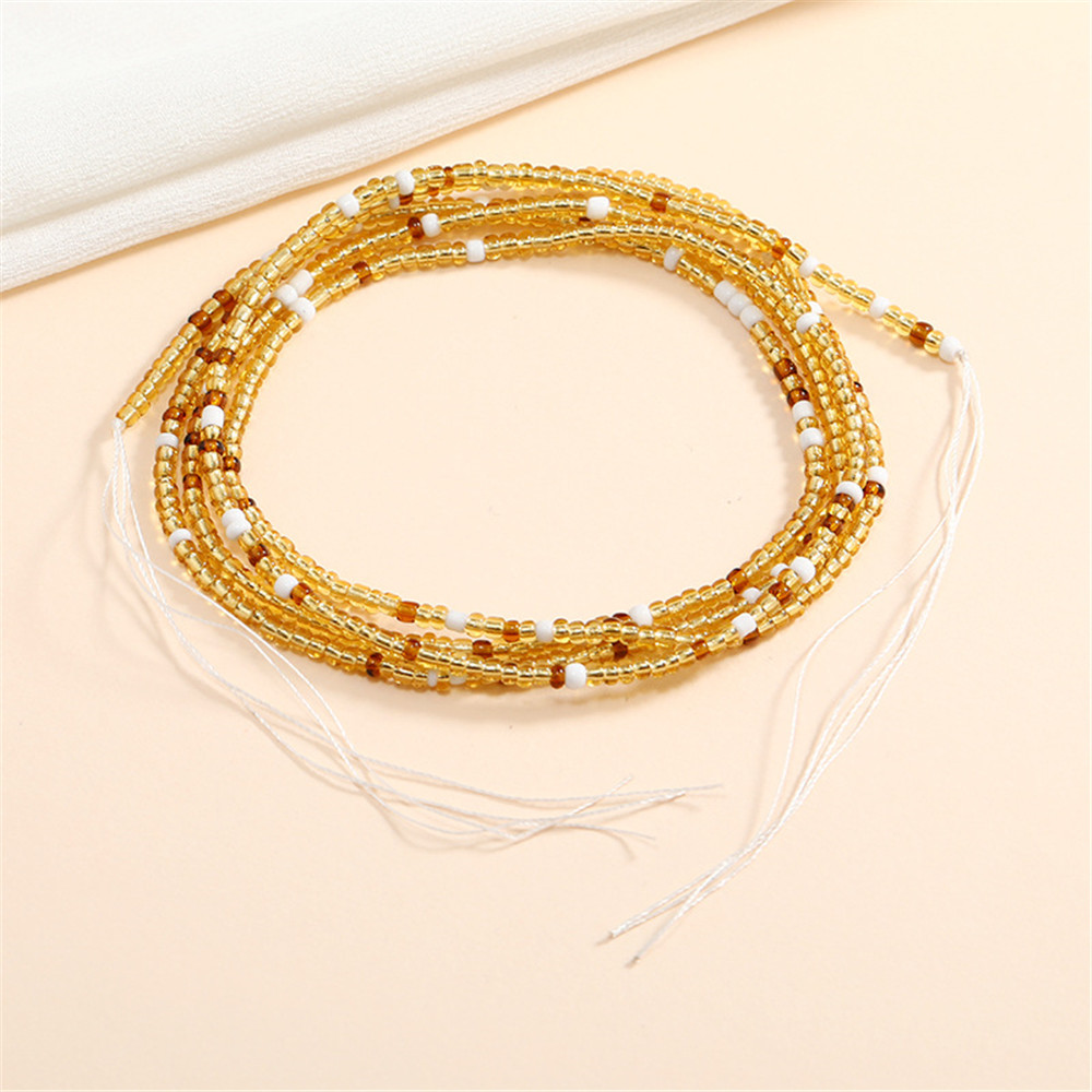 Bohemian Colorful Beaded Waist - Body Jewelry Plus recension och pris