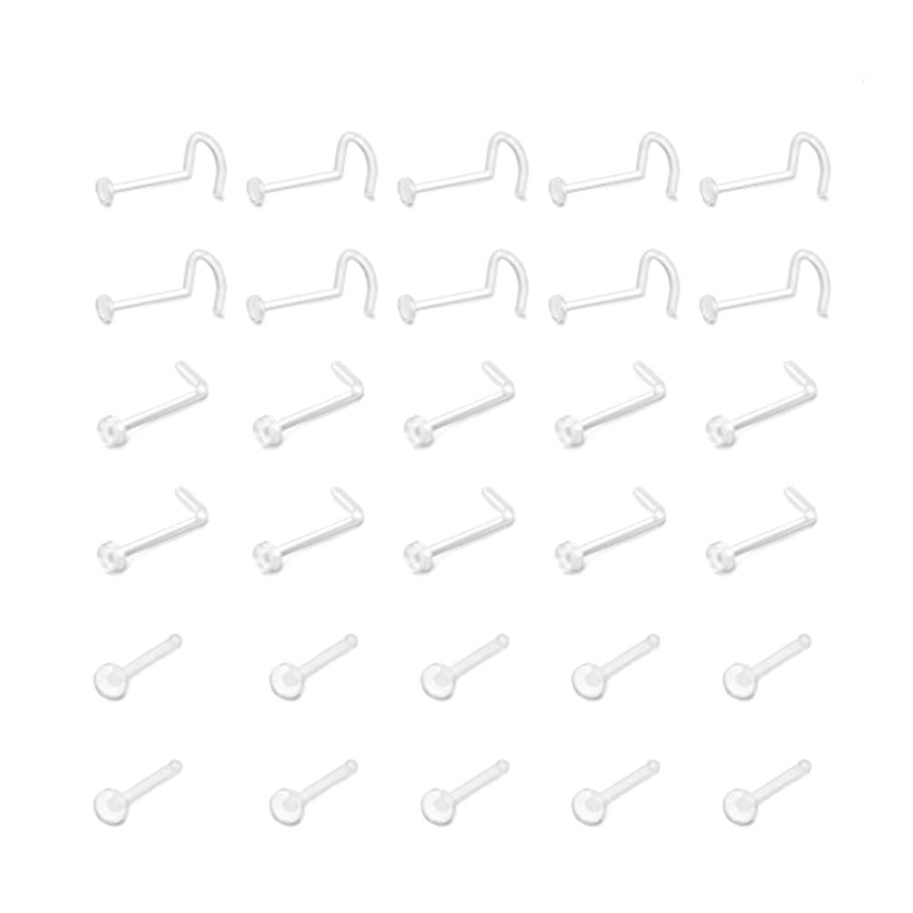 60Pcs Acrylic Ring Set Grade I - Body Jewelry Ideas recension och pris