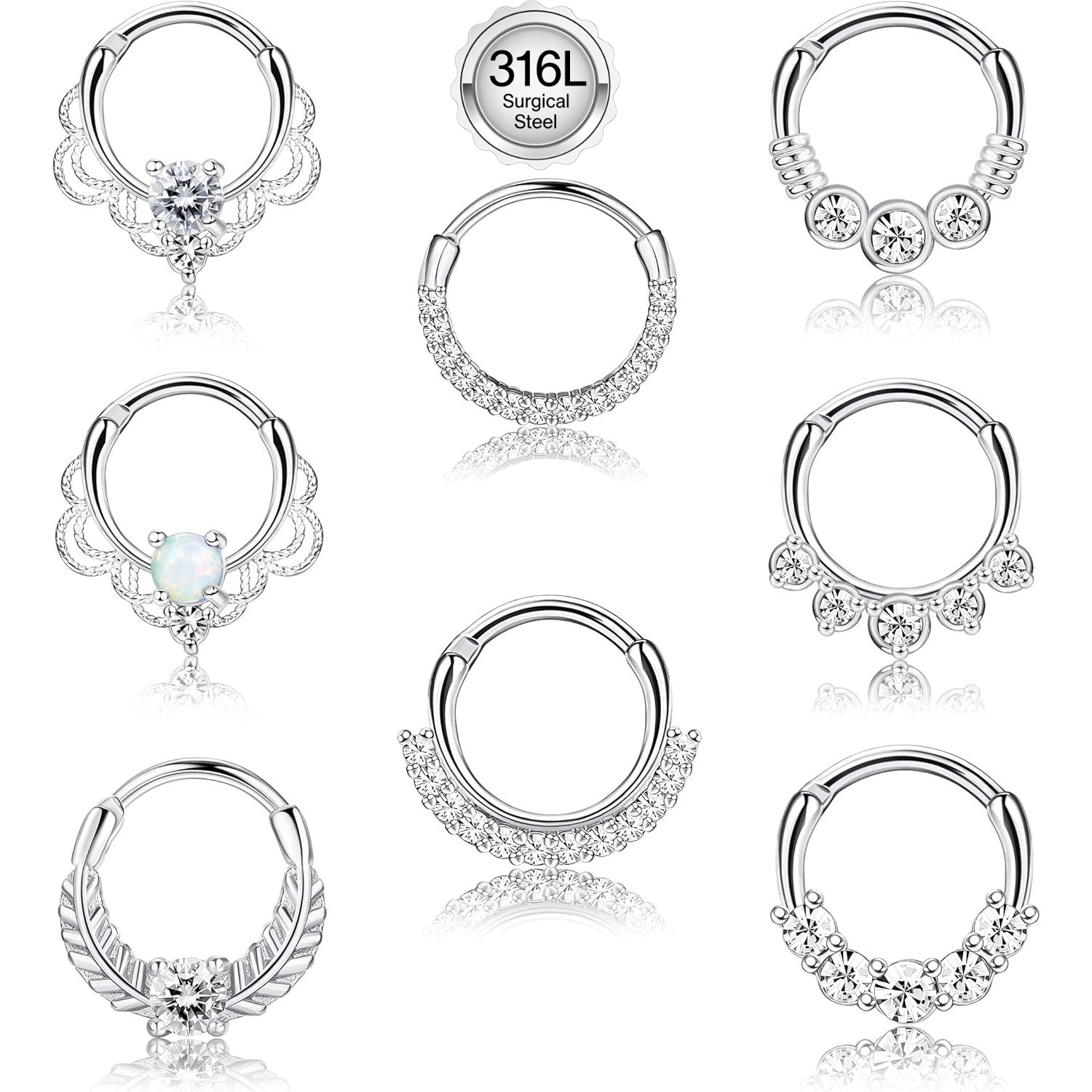 Drperfect 16G Septum Clicker R - Septum Clicker Ring recension och pris
