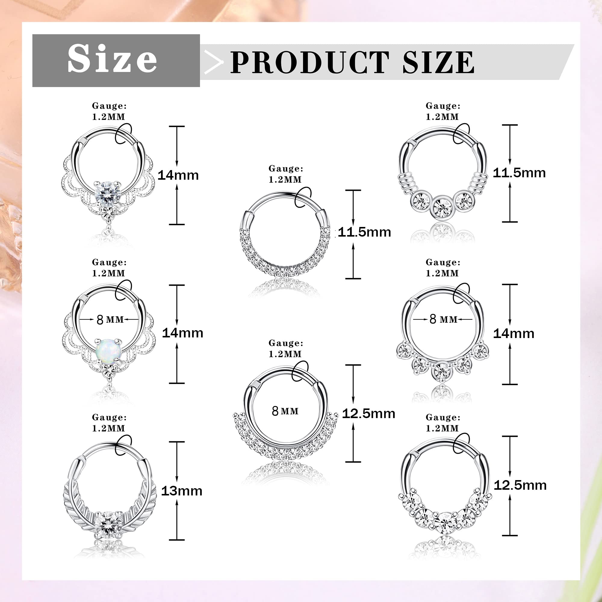 Drperfect 16G Septum Clicker R - Septum Clicker Ring recension och pris