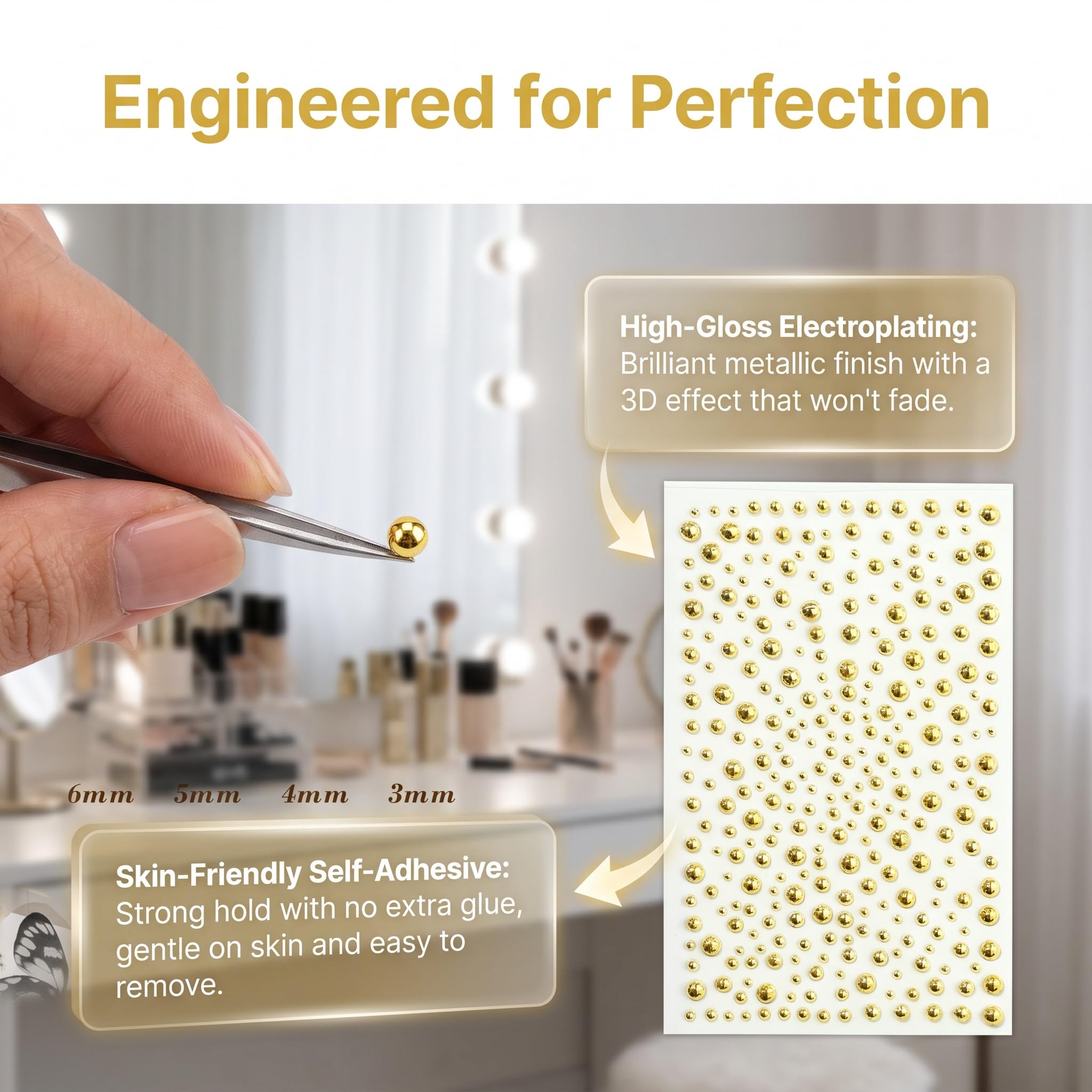 Face Body Ring Stickers Self A - Body Jewelry Nose recension och pris