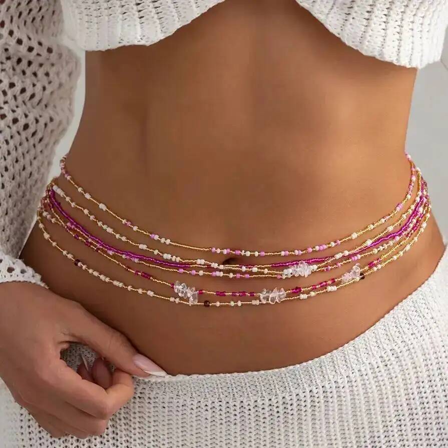 SHIXIN 6Pcs/Set Boho Colorful  - Body Chain Jewelry recension och pris